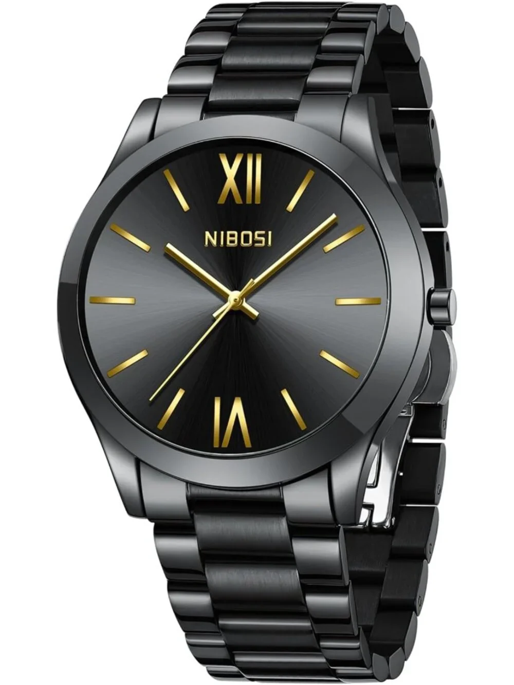 Stylish Men's Analog Quartz Watch - Waterproof, Minimalist, Ultra Thin Design